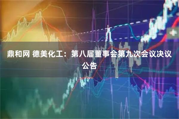 鼎和网 德美化工：第八届董事会第九次会议决议公告